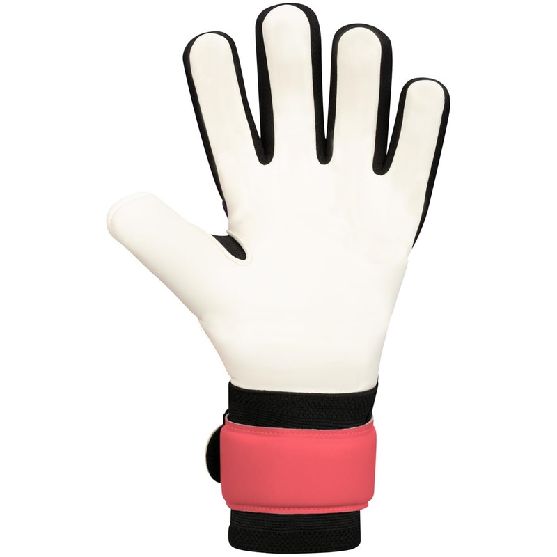 JAKO Unisex Torwart-Handschuhe River Basic Junior RC, Coral/SkyBlue/Navy, 7