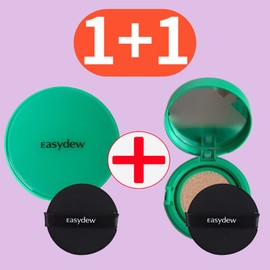 Spot cushion Easydew Spot Ampoule Cushion No. 19 Pair Original + Refill Han Ga-in Pact Home Shopping Spot Cushion / 이지듀 기미 앰플 쿠션 19호 페어 본품+리필 한가인 팩트 홈쇼핑 기미쿠션