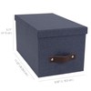 Bigso Silvia Organizational Storage Box | Photo Storage Box with