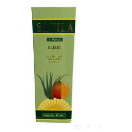 Bebida de Sábila Mango 460ml Centro Botánico Azteca Sin Gluten                                                                                        