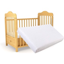 Dazzle Collection Super Soft Cot Bed Mattress Breathable Foam Extra Thick and Cushy Comfortable Washable Mattress (126cm x 60cm x 10cm)