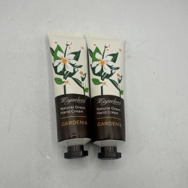 Miyueleni Natural Green Hand Cream Gardenia All Natural Set Of 2 ~ New & Sealed