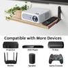 DODOBEYA Projector Shelf Wall Mount Floating Shelf Router Shelf Rustic