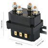 aikoolwer Solenoid Relay 12V 250A Winch Relay Solenoid Replacement Contactor