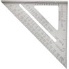Mr. Gadget's Solutions® 6 Inch Aluminium Roofers Square Speed Square