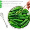 Okra Chips Freeze Dried Vegetables - Crunchy Dehydrated Okra Crisp,