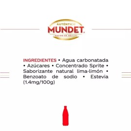 Sidral Mundet 8 BOTTLES Sidral Mundet Apple Soda 600ml