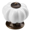 SO-TECH® Anna Furniture Knobs Diameter 39 mm White with Burnished