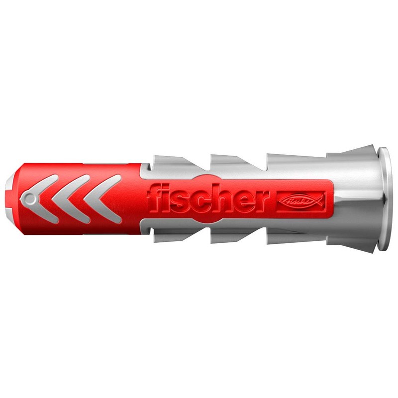fischer DuoPower Dowels, 8 x 40, Handy Round Box with