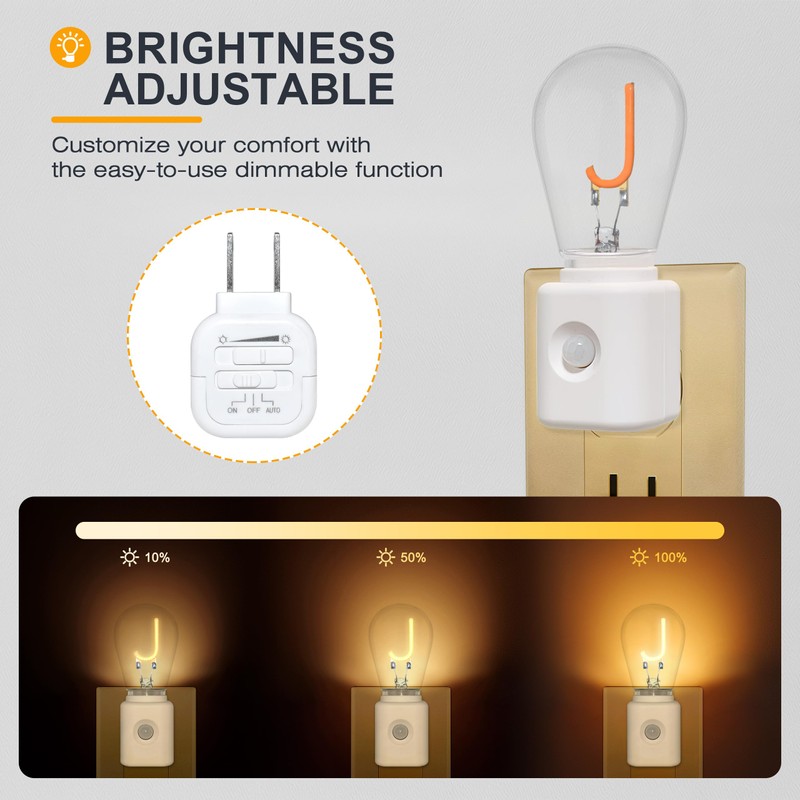 LUMILECT Night Lights Plug into Wall,Automatic LED Night Light with