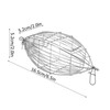 Fishing Bait Cage Stainless Steel Lure Cage Carp Fishing Trap