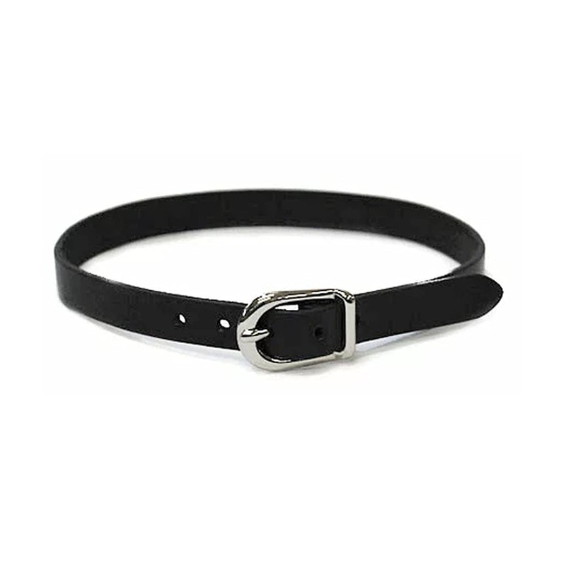 JAJABOON Genuine Leather Choker Black [L] Leather Accessory, Leather, No
