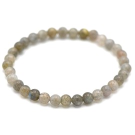 Miracles Minéraux 6 mm Round Beads, Bracelet, Natural Stone, French Craftsmanship Over 60 Choices
