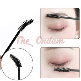 Ondam Disposable Mascara Wands & Makeup Correction Sticks Hwahong Makeup Brush Pink 8ea