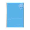 Kokuyo No-Y82MW-B Campus Notebook, Study Planner, Weekly Ruled, A5, Blue