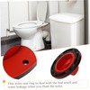 Angoily Toilet Bowl Ring Seal Tube Sealing Ring for Bidgets