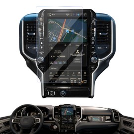 XCNGSUA For 2025 Dodge Ram 1500 2500 3500 Screen Protector 14.4-inch Compatible with 2025+ Dodge Ram 1500 Laramie/Rebel/Limited/RHO/Limited Longhorn/Tungsten Accessories,9H Tempered Glass