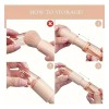 Pincel De Maquillaje Retráctil 4 En 1, Minicepillos Cosmétic