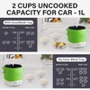 OSBA Mini Rice Cooker, 1L Travel Rice Cooker Small 12V