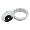 MovFlax Desk Grommet 2 Inch (50 mm) Pack of 5-Silver