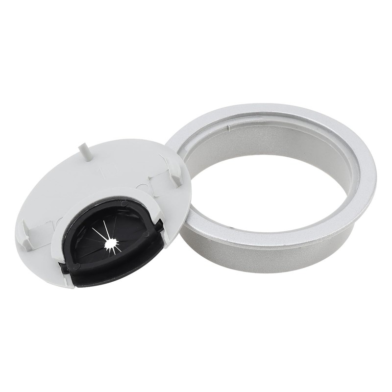 MovFlax Desk Grommet 2 Inch (50 mm) Pack of 5-Silver