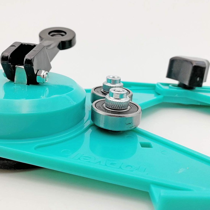 SHDIATOOL Adjustable Plastic Drill Guide with Suction Cup Core Bits