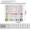 Alphabet ABC Kids Curtains, Colorful Cartoon Animal Learning Daycare Preschool