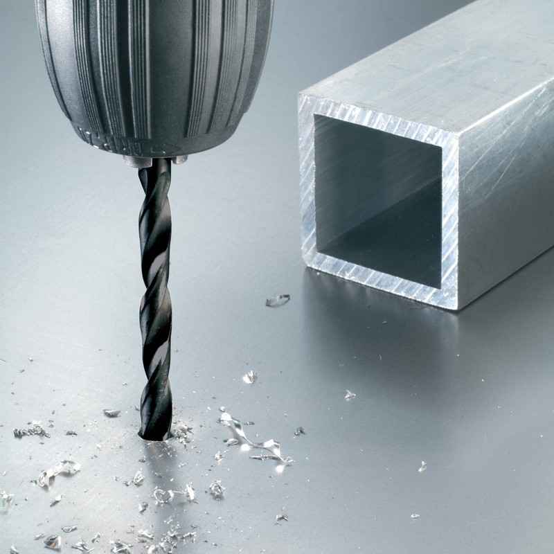 Bosch 2607017151 19-Piece HSS-R Metal Drill bit Set, Black