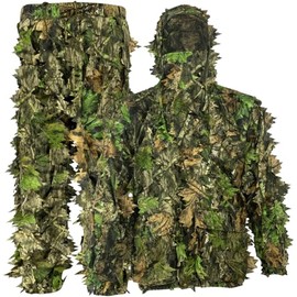 Titan 3D Outfitter Series, Hunting Gear Suit, Camo Hunting Suits, Breathable Leafy Jacket, Lightweight and Breathable, S/M, Mossy Oak Obsession