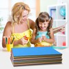 Morcheiong 12 Pcs Self Adhesive Felt Sheet Soft Felt Sheets
