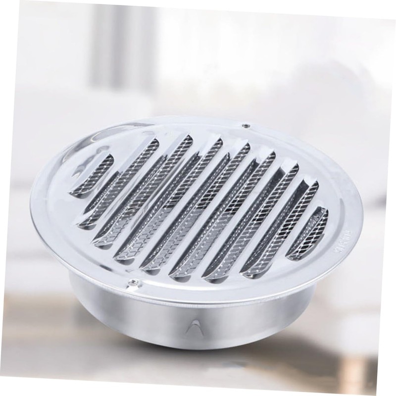 Gadpiparty Stainless Steel Rainproof Air Vent Protector Cover Louvered Grille