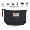 Rough Enough Small Travel Cable Organizer Bag with Zipper for