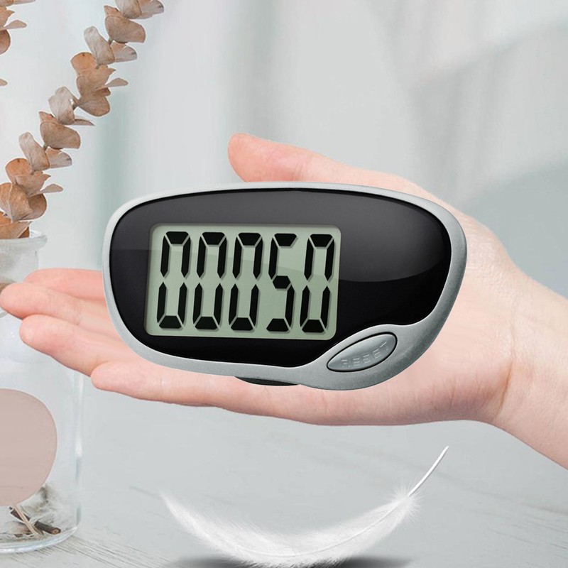 Walking Step Counter 3D Digital Accurate Step Counter with LCD