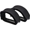 1 Pairs Bike Pedal Straps, Black Bicycle Feet Straps Cycling