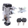 Complete Ignition Key Switch Cylinder & Door Lock Set Fit