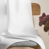 Home Queen Waffle Bathroom Window Curtain Valance, Short Straight Kitchen