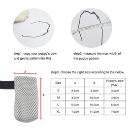 4PCS Cat Anti Scratch Shoes,Adjustable Mesh Pet Scratch Deterrent Boots Mittens for Cats Small Dogs,Grooming Cat Accessories Nail Gloves Claw Cover for Bathing Shaving Treatment Checking_M(Black)