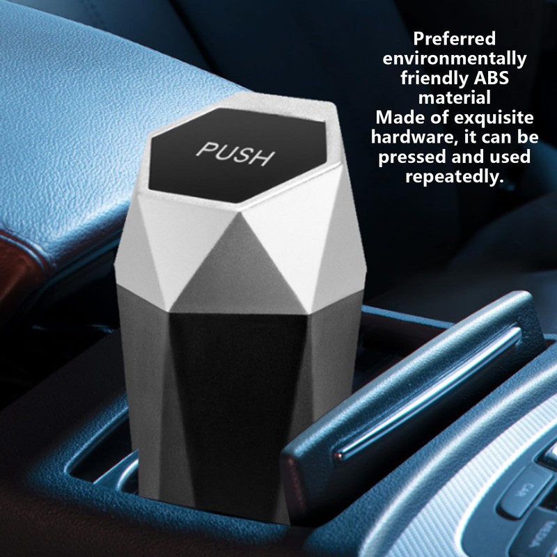 IUSOT Car Bin, Mini Car Bin, Car Trash Can with