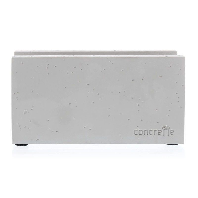 Concrette Loft Napkin Holder for Tabletop Handmade from Architectural Concrete