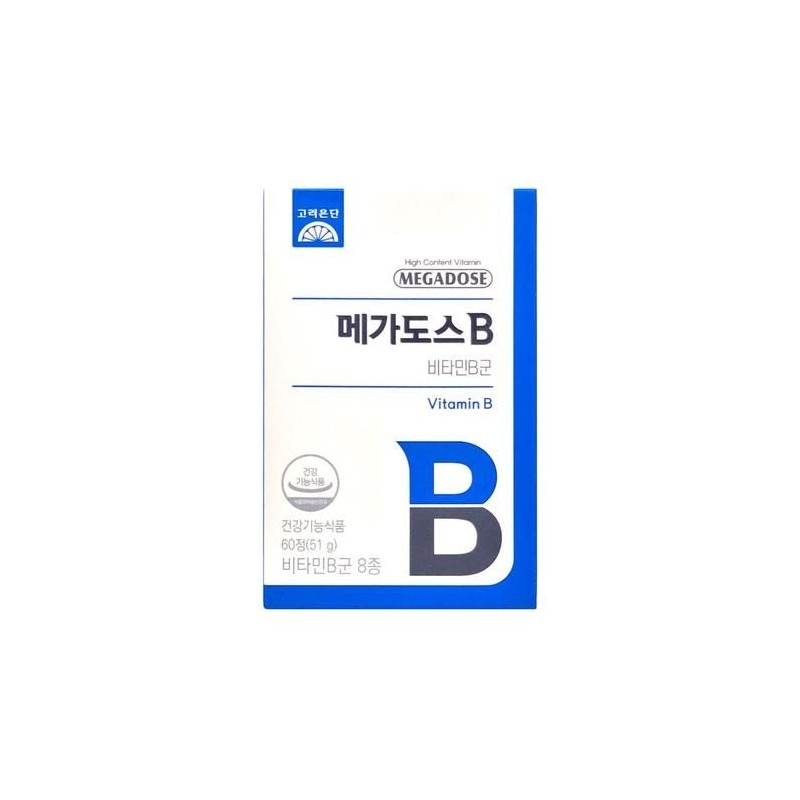 Goryeo Eundan Korea Eundan Megadose B Vitamin B Complex 850mg