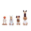 Goose Wooden Animal Toys for Toddler, Fun and Posable Wooden