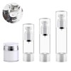 4PCS Refillable Airless Pump Bottles - Empty Vacuum Cream/Lotion Dispenser
