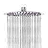 Rain Shower Head, Katezon High Flow Rainfall Showerhead Stainless Steel,