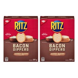 Christie Bacon Dippers Crackers, Ideal for Dipping, 200g/7.05 Ounces Pack of 2
