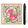 NYNPPUE Mahjong Mat 31.5 x 31.5 Inch, Non-Slip Neoprene Rubber