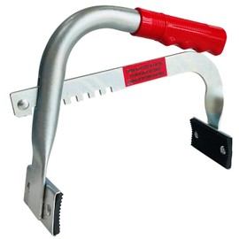 Socpuro Heavy Duty Battery Carrier, Adjustable Side Lift Grip Battery Carrier Lifter, Battery Lifting Carrying Tool with Rubber Pads