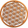 MC-Trend® High-quality wooden flower of life in a set of