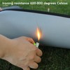 Fireproof Grill Pad Fiberglass Cloth Heat Resistant Foldable Square Fire