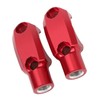 1 Pair Motorcycle Mirror Mount M10 X 1.25 Clockwise Thread