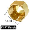 Joywayus 1" NPT Thread Female × 3/4" NPT Thread Male